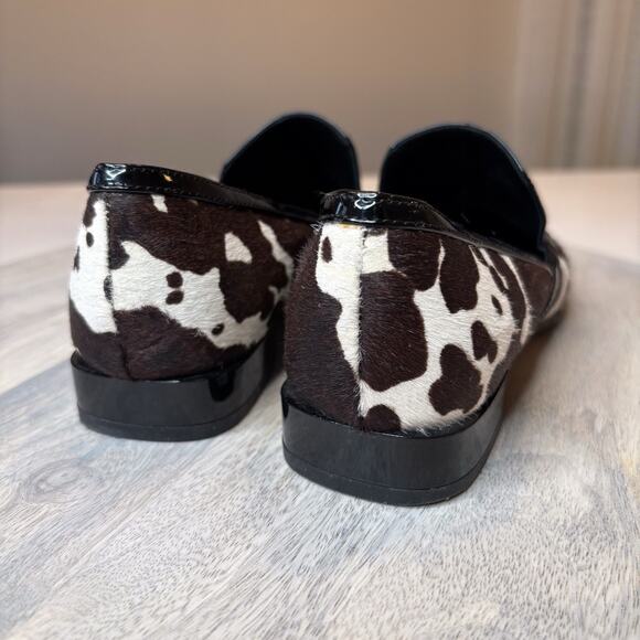 Donald J Pliner Women's Rezza Mixed Print Calf Hair Slippers Shoes US Size 6.5 M - Picture 6 of 10